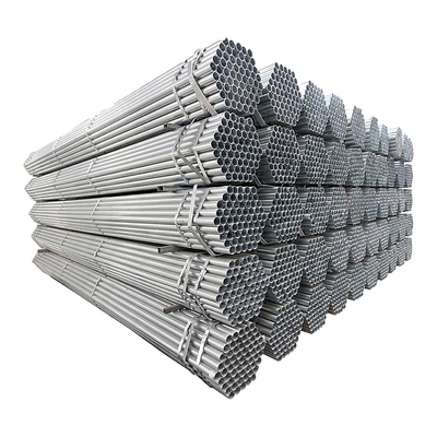 Thickness 0.5-60mm Astm A120 Galvanized Steel Pipe Dn50 Galvanized Round Pipe Q235B For Mesh