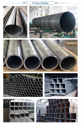 Q235 Q235B Square Steel Tube Welding Steel Pipes Round Carbon Welded Pipe for Car Used Tubing Processed by Welding Service