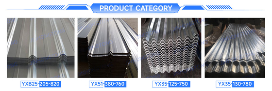 Regular Spangle Zinc Coated Galvanized Corrugated Roof Sheet for Building Requirements