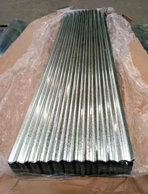 Galvanized Corrugated Steel Roofing Sheet Tolerance ±1% Packages Standard Seatworhty Packaging Directly Made 0.26mm