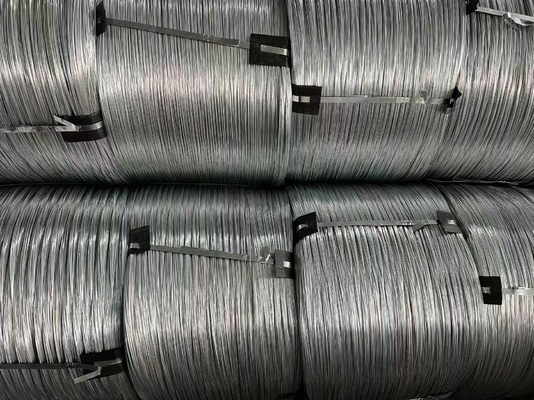 12 Gauge High Tensile Hot Dipped Galvanized Steel Wire 4mm for Tolerance ±1% Q195 Q235 45 60 65 70 80 82B