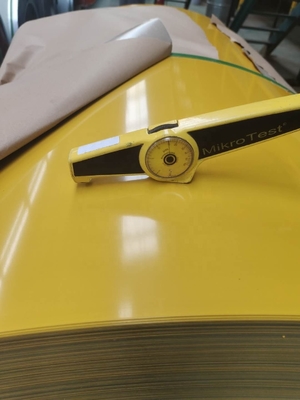 Ppgi Steel Coil Ral9002 72107010 for Omega Channels Shandong 914mm 0.27mm PpgiSheet Tolerance ±1% Customized Ral Color