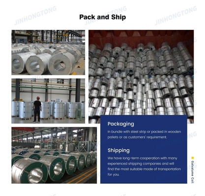 Regular Spangle Industry Material DC51D AZ150 Hot Dip Aluzinc Roll 55% Al-Zn Steel Coil with GS Certificate