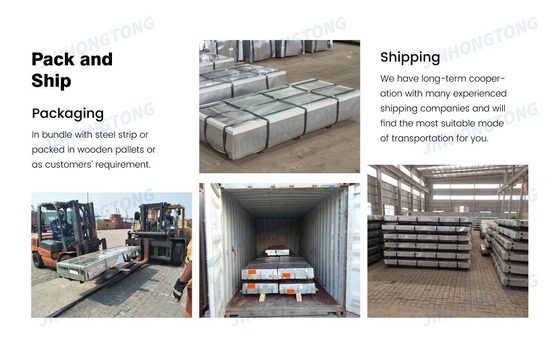 SGCH Grade 5mm Thickness Custom Hot Dip Zinc Coated CGI Corrugated Galvanized Steel Roofing Sheet Tile for Size/Thickness