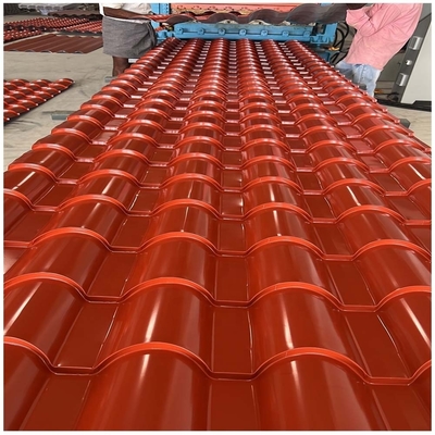 PPGI/PPGL Color Coated Galvanized Corrugated Metal Roofing Sheet in Customized RAL Grade DX51D and SPCC for Construction