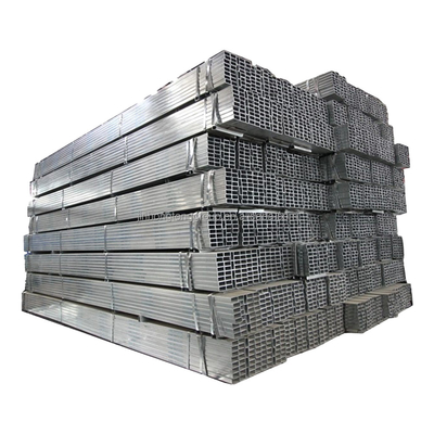 Square Galvanized Pipe 150x150 Astm A53 Zinc Coated Hollow Section Rectangular Pipe Galvanized Seam Square Gi Pipe Non-oiled