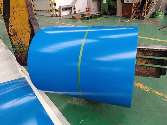 Width 600-1250MM PPGI or PPGL Color Coated Galvanized Steel Coils for Roofing Sheet Full Hard Durable