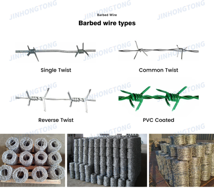 Strong Security Carbon Steel CBT65 BTO30 BTO-22 Roll Concertina Double Strand Razor Blade Barbed Wire for Durable Fence