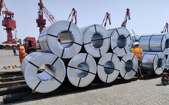 JIS/ASTM/AISI/GB Standard Hot Dipped Galvanized Alloy Steel Sheet for Boiler Plate G550 PPGI Coils Az150 3mm Cutter
