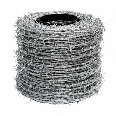 50kg Per Roll Hot Dip Galvanized Barbed Wire Strand with ISO9001 Certification