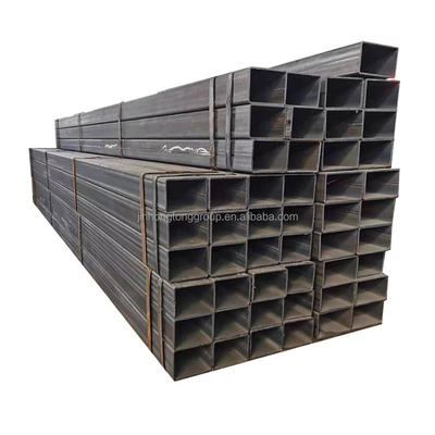3M 4M 5M 6M Carbon Steel Square Tube Rectangular Steel Pipe with Round Shape Invoicing by Actual Weight Q235 Q235B Q345 Q345B