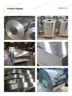 High Precision Cutting Metal Fabrication Cold Rolled Steel Plate Sheet Strip Dipped Galvanized Steel Coil at Affordable