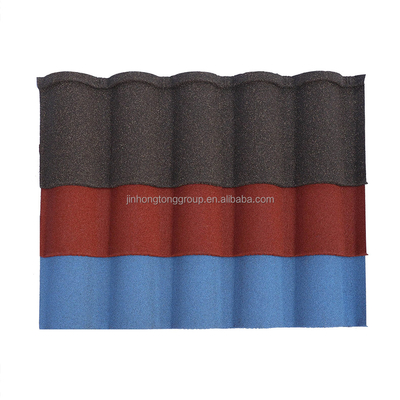 Custom Length Hard Stone Coated Roofing Tile Hardness and Durability for Optimal Performance