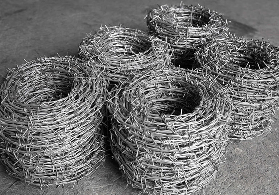 TUV Certified ASTM 6 8 9 10 12 14 18 20 Hot Dipped Galvanized Barbed Wire with and Certification