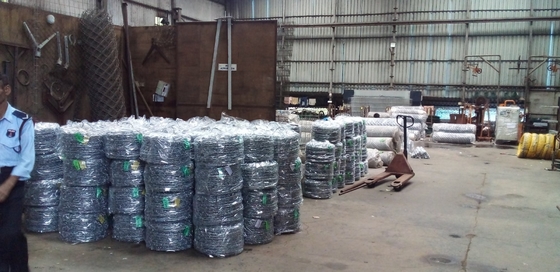 TUV Certified ASTM 6 8 9 10 12 14 18 20 Hot Dipped Galvanized Barbed Wire with and Certification