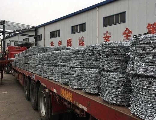 TUV Certified ASTM 6 8 9 10 12 14 18 20 Hot Dipped Galvanized Barbed Wire with and Certification