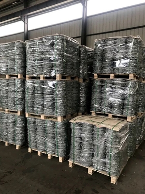 Customers' Requirment Galvanized ASTM 6 8 9 10 12 14 18 20 Barbed Wire Fencing with Barb Length and Galvanized Finish