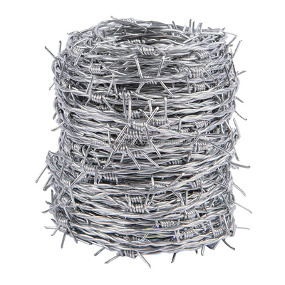 ASTM 6 8 9 10 12 14 18 20 Barbed Wire Roll Fence with Length Customers' Demand and Protective Construction