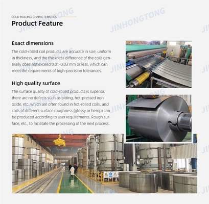 Customized Length Cold Rolled Steel DC01 DC02 DC03 DC04 DC05 DC06 SPCC Plate/Sheet/Strip/Coil for Skin Pass and Products