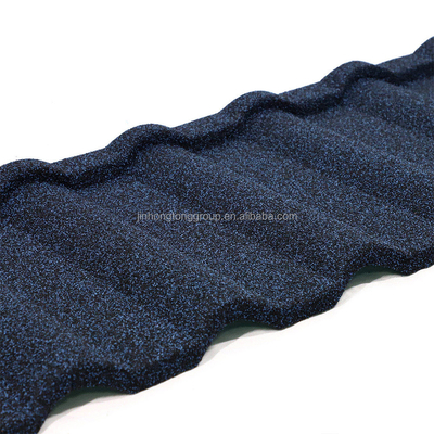 Contemporary Design Style ASTM Color Coated Stone Coated Roofing Tile with Custom Length