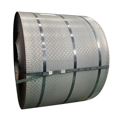 Q345B ASTM Checkered Plate / Coil/ Strip Diamond Sheets 5754 Tread Aluminum Checker Plate Based on Cold Rolled Technique