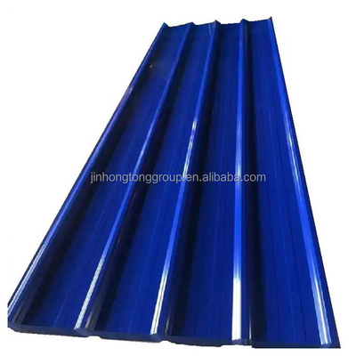 Z30 Z40 Z50 Color Coated Corrugated Steel PPGI PPGL Roofing Sheets T Shaped Color Roofing Sheet with 1800-2000mm Length