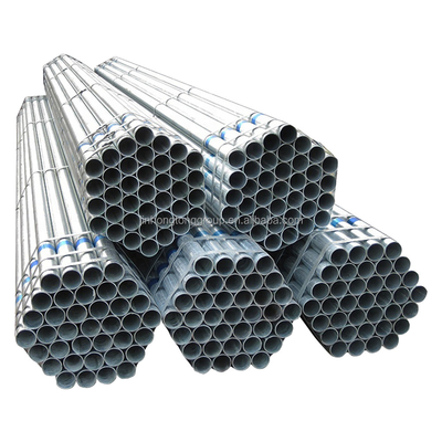 DN15-DN200 Hot Dip Galvanized Steel Pipe Q235B with ASTM Standard Processing Service Decoiling