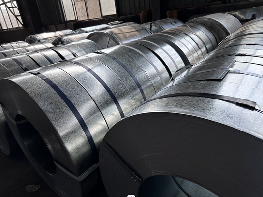 Zinc Coating 10g-275g/m2 DX51 ZINC Coated slit Hot Dipped Galvanized Steel Coil for Dubai Garden Lawn Edging