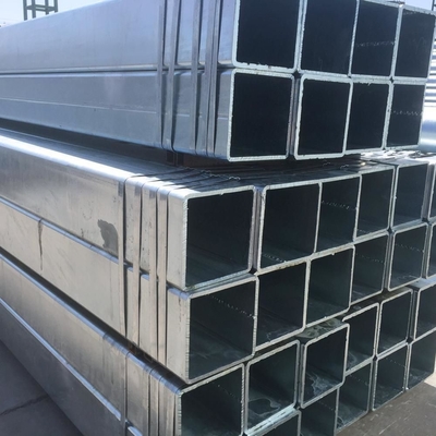 ERW Galvanized Square Rectangular Hollow Section Pipe Carbon Welded Steel Pipe Rectangular Tube for Plastic Pipe Cap End Protector