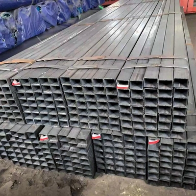 ERW Galvanized Square Rectangular Hollow Section Pipe Carbon Welded Steel Pipe Rectangular Tube for Plastic Pipe Cap End Protector
