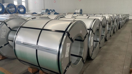 JIS/ASTM/AISI/GB Standard Middle Hard Regular Spangle Galvanized Coated Steel Coil for Hot-Dip Surface