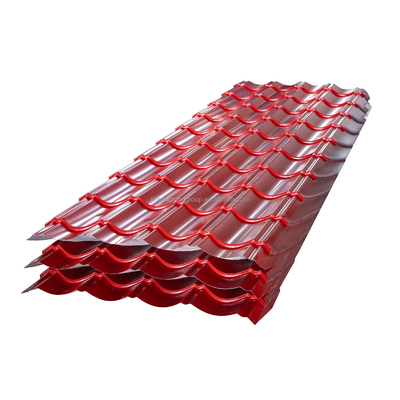 Surface Color Coating PPGI PPGL Galvanized Corrugated Roofing Steel Sheet Plate for Fence Panel Customize Pattern Grassy