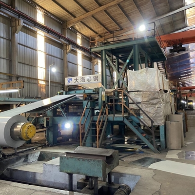 PPGI/PPGL Metal Sheet Prepainted PE/PVDF/HDP RAL All Series Color Coated Steel Coil Sheet with Z61-Z80 Coating
