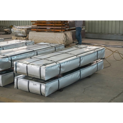 Construction Material Customization Dx51d Dx52d Dx53d 600mm-1200mm Corrugated Metal Steel Sheet Galvalume Roofing Plate