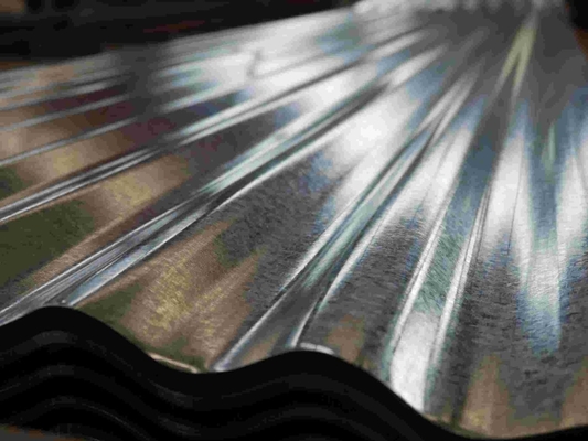 2001-3600mm Length Punching Processing Service Small Spangle Corrugated Galvanized Sheet for Indoor Ceiling