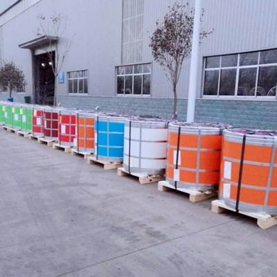 PE HDP SMP Paint Layer PPGI PPGL Coil for Roofing Sheet BIS Certified and Punching Processing Service