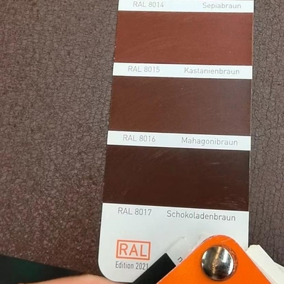 Customized PVDF Color Prepainted Galvanized Steel Coil Wood Grain Cold Rolled Printed with 10-35 microns Paint Top