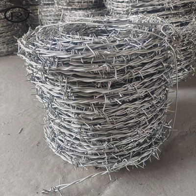Galvanized Razor Barbed Wire Roll for Mesh Security Fencing 12.5 Gauge 18 Gauge PVC Coated Iron 50kg Hot Seller