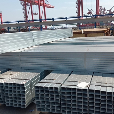 Galvanized Steel Pipe Scaffolding in Round and Square Shape 6m Length with ERW Technique