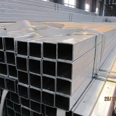 Galvanized Steel Pipe Scaffolding in Round and Square Shape 6m Length with ERW Technique