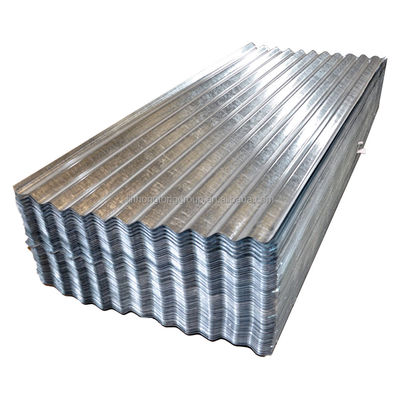 26 Gauge Galvanized GI Corrugated Steel Roofing Sheet for 4x8 inch Tolerance ±1% Grade As requested