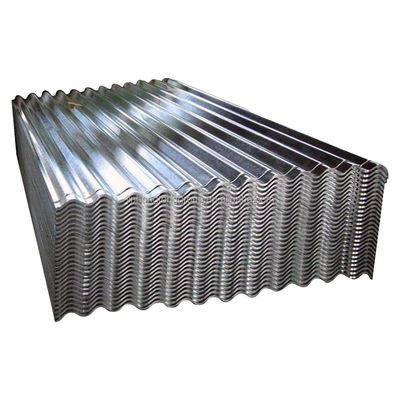26 Gauge Galvanized GI Corrugated Steel Roofing Sheet for 4x8 inch Tolerance ±1% Grade As requested