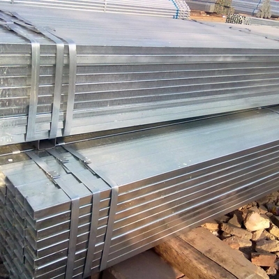 Thick Wall ERW Technique Galvanized Square Rectangular Hollow Section Pipe Carbon Welded Steel Pipe Rectangular Tube