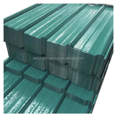 Galvanized Sheet Metal Roofing PPGI/GI Corrugated Steel Sheet with Width 600-1250mm and Regular Spangle