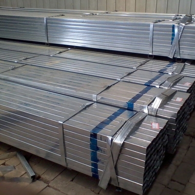 Thick Wall ERW Technique Galvanized Square Rectangular Hollow Section Pipe Carbon Welded Steel Pipe Rectangular Tube