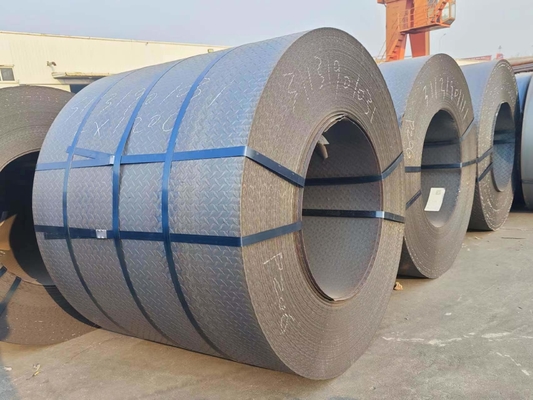 1.5-200mm Thickness Hot Rolled Carbon Steel Plate with Tear-Drop Pattern Checkered Iron Steel Sheet/Coil/Plate Q235 Q345 A36