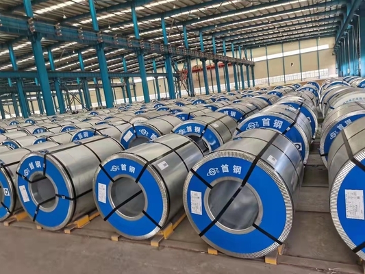 Punching Processing Service Zn-Al-Mg Steel Coil for Solar System Non-oiled and Service