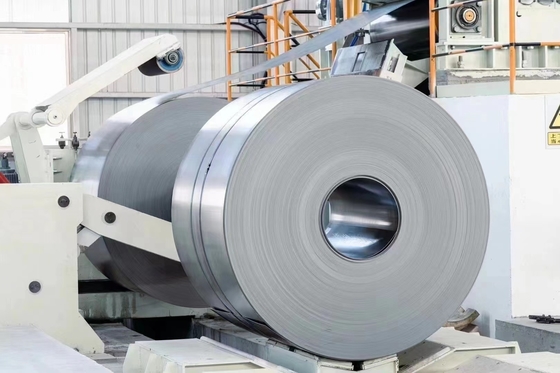 Punching Processing Service Zn-Al-Mg Steel Coil for Solar System Non-oiled and Service