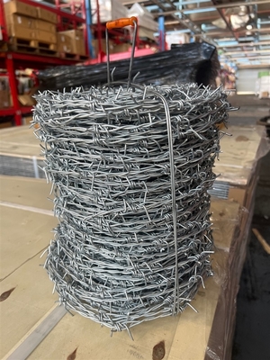 Galvanized Single Razor Barbed Wire Arame Farpado 500m with 500m Length