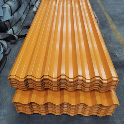Color Coated PPGI PPGL Roof Steel Sheet Iron Sheets 0.2mm Corrugated Metal Roofing Tile 10 FT for Construction Materials